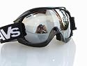 RAVS SNOWBOARDBRILLE STRONG SILVER - SKIBRILLE Goggle AUCH f&uuml;r BRILLENTR&Auml;GER