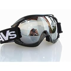 RAVS SNOWBOARDBRILLE STRONG SILVER - SKIBRILLE Goggle AUCH f�r BRILLENTR�GER
