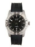 Caterpillar Yf 148 21 121 Stainless Steel Mens Yellow Square Automatic Black Dial Rubber Strap