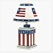 VINTAGE AMERICANA LAMP Image