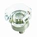 Amerock BP55266-CG10 Traditional Classics 1-inch Clear Glass Knob with Satin Nickel Base