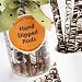 Brownie Points Signature Canister of Two Dozen Bavarian Pretzel Rods Hand Dipped in O...