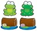CUT-OUT BUDDIES FROGS AND LOGS