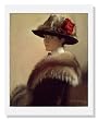 Gretchen Woodman Rogers, Woman in a Fur Hat