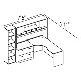 Bush Series C / Corsa Light Oak Configuration 16 - Layout for 5