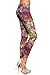 Amour Women's GYPSY PAISLEY & ROSES LEGGINGS