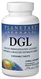 DGL Licorice 200 tabs 380 mg ( Supports Stomach & Intestinal Health ) By Planetary Herbals