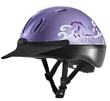 Spirit Traditional Schooling Helmet - M (7-7 1/4) Lavendar Dreamscape