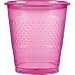 Pink Plastic 12oz Transparent Cups 50ct