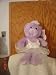 Plush Purple Ballerina Bear