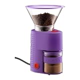 from BODUM Bodum 10903-278UK BISTRO Electric coffee grinder Purple- Kitchen & Home Model 10903-278UK