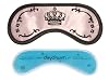 Daydream Swarowski Crown Sleep Mask with Cool Pack Pink
