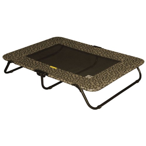 Pet Gear Designer Cot for cats and dogs up to 200 pounds 50 inches Tan