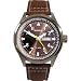 Sekonda Gents Brown Dial Date Strap WR Watch 3882