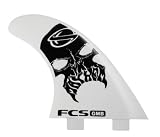 Sporting Goods : FCS Performance Glass GMB Mayhem Surfing Tri Fin Set - White
