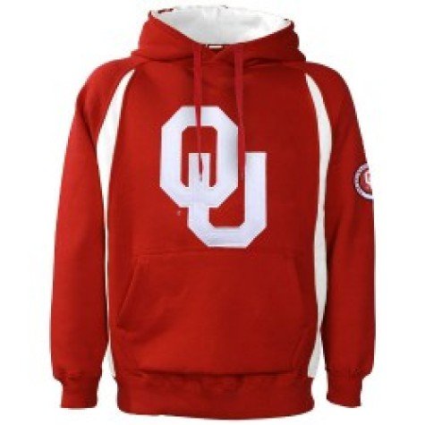 Buy Men`s Oklahoma Sooners Class Act Big Logo Hoodie