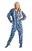 Captain America Adult Footed Hooded Pajama Onesie
