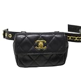 CHANEL(シャネル)ウエストポーチ ブラック マトラッセ 27508 [並行輸入品] シャネル ウエストポーチ