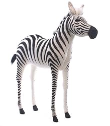 Hansa Ride-On Zebra Stuffed Plush Animal