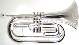 Blessing M301 Marching Bb Baritone In Silver