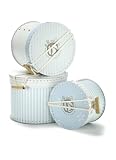 Produkt-Bild: Bellybutton 44246 - 3er-Set Boxen, Durchmesser: 15 cm, 17,5 cm und 20 cm, blue