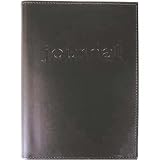 Cavallini Black Leather Bound Journal