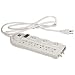Morris Products 89090 9 Outlet Surge Protector Phone/Fax/Modem/CATV Protection, 6' Length