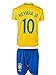 Brazil 2016/17 NEYMAR #10 Home Soccer Kids Jersey - AllYouth Sizes