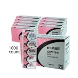 1000 pc Maxell SR731SW 329 V329 SR731 Silver Oxide Watch Battery by Maxell