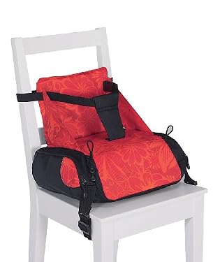 Hoppop booster seat and change bag - red
