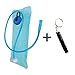 Hydration Bladder Water Reservoir Pack + FREE Survival Keychain Whistle, hydrant 2L Bag is BPA Free, Leakproof, Tasteless resistant system, Best Packs for Outdoor Sports Bicycling Camping Hiking
