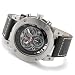 32-Degrees Men's Diver Cut-Out Roman Numeral Chronograph Leather Strap Watch