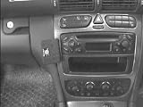 Review Brodit-UK  / DSL-Brodit Mercedes Benz C-Class (180-320) Brodit ProClip Angled mount 2000 - 2006 Fits All Countries - #652812
