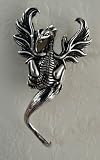 A Magnificent Sterling Silver Dragon Pendant