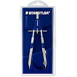 Staedtler Comfort 2 Pc Metal Quick Setting 6" Compass Set, 552 01