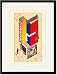 All Products : Black Framed/Matted Print 17x23, Entwurf eines Kiosk (Design of a Newsstand)