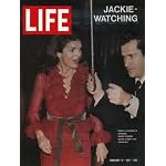 LIFE MAGAZINE , FEBRUARY 12, 1971: Jackie Kennedy Onassis book cover