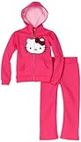 Hello Kitty Toddler Girls Fashionable Fleece Active-Wear Set With Sequin Bow