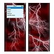 Apocalypse Red Design Decal Skin Sticker for Apple iPod nano 2G (2nd Generation) 2GB/ 4GB/ 8GB Player