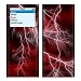 Apocalypse Red Design Decal Skin Sticker for Apple iPod nano 2G (2nd Generation) 2GB/ 4GB/ 8GB Player