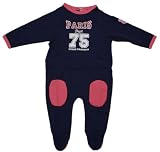 Pyjama grenouillère bébé - Collection officielle - STADE Français PARIS - Rugby baby TOP 14