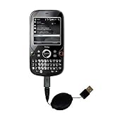 Gomadic for the PalmOne Palm Treo Pro - Retractable USB Cable for the PalmOne Palm Treo Pro with Power Hot Sync and Charge capabilities - Gomadic Brand w/ TipExchange Technology