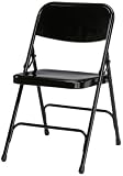 4 Commercial All Steel DOUBLE-HINGED Folding Chair