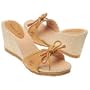 Timberland Women's 63166 80's  Remix-Nautical Slide Sandal,Wheat,9 M US