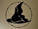 Halloween Decoration Wall Decals Witch's hat