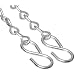 Dixon CH-C-12 Carbon Steel Cam and Groove Hose Fitting, Jack Chain with S-Hook, 12" Length