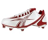 Reebok Men's NFL Burner Speed Low SD3 Big Sizes Shoe Red, White