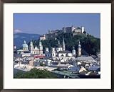 Salzburg, Austria Collections Framed Photographic Poster Print by Walter Geiersperger, 27x23