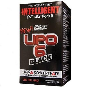 Nutrex Lipo-6 Black Hers Ultra-Concentrate 60 Caps Fat Destroyer