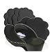 Tip Toes Foot Cushions - 3 Black Pairs (BTTF6001) by Foot Petals